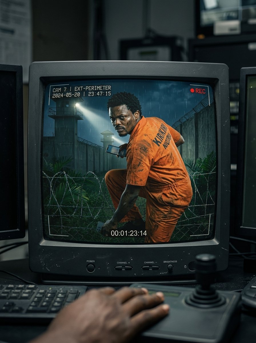 heisturnx's tweet image. Blord wan escape wan kirikiri them catch am. 😭