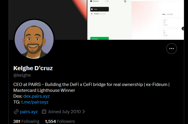 Wow <a href="/kelghe/">Kelghe D'cruz</a> can't afford the X subscription of $5/month anymore

Also, 9 months since an update. I'm sure he's working in quiet though $PAIRS