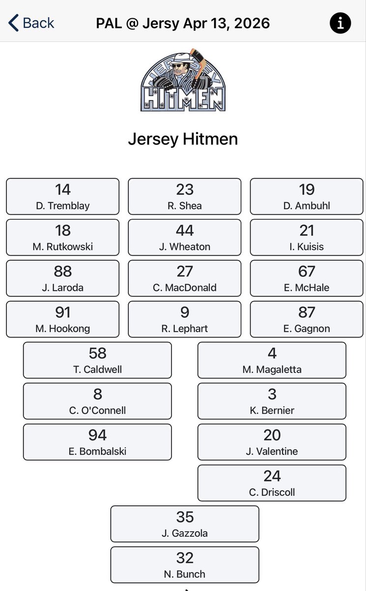 Jersey Hitmen Hockey tweet media