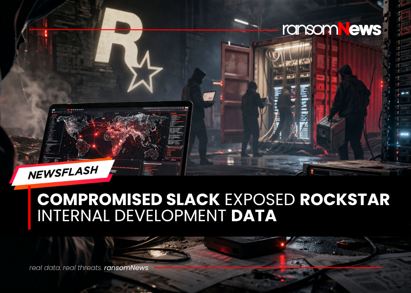 ransomnews's tweet image. ⚠️ Stolen Slack data exposes internal game development pipeline

#ShinyHunters claim #Rockstar breach stems from compromised Slack, leaking internal messages, source-related data, and development insights.
#ransomNews #DataBreach #DevSecOps