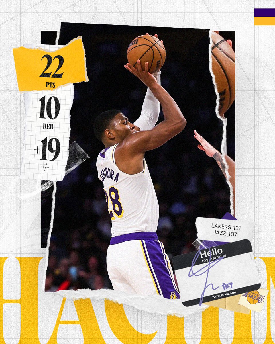 LeBronCaruso's tweet image. 遅れました！

#LAL試合ティア表

LAL 131 × 107 UTA #LakeShow 
 
RS最終戦

なんか一瞬だったな今シーズンww

八村のミドル止めようなくなってておもろい
(なんかレイカーズでまるまるシーズン過ごした選手の中では最高の3pt成功率らしい)

↑なんじゃそれ