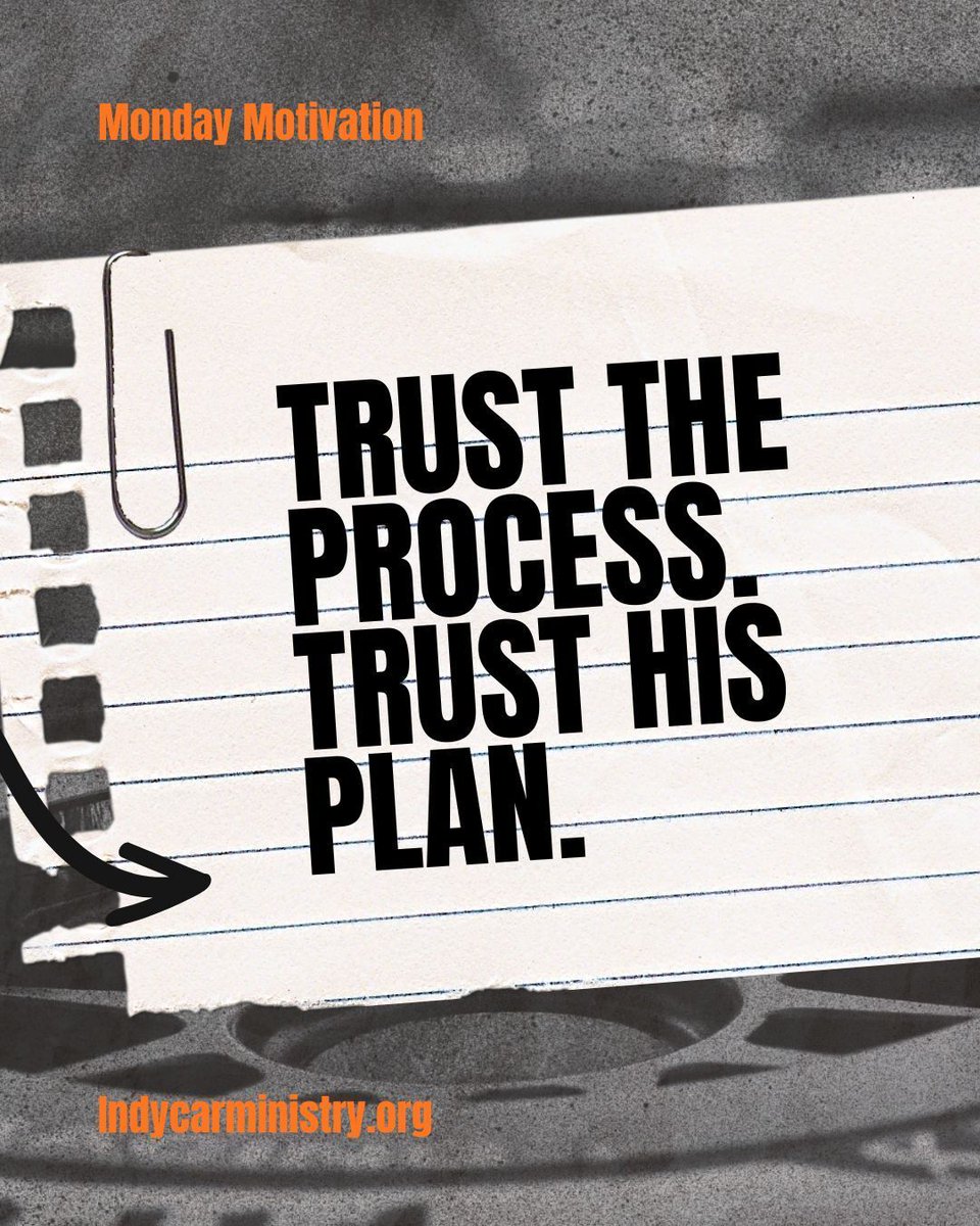 indycarministry's tweet image. Not every loss is a setback, sometimes it’s a setup for something better.
Even when life feels like it’s falling apart, God is still working behind the scenes, aligning things for your good.

#MondayMotivation #INDYCARMinistry #Romans828 #KeepGoing