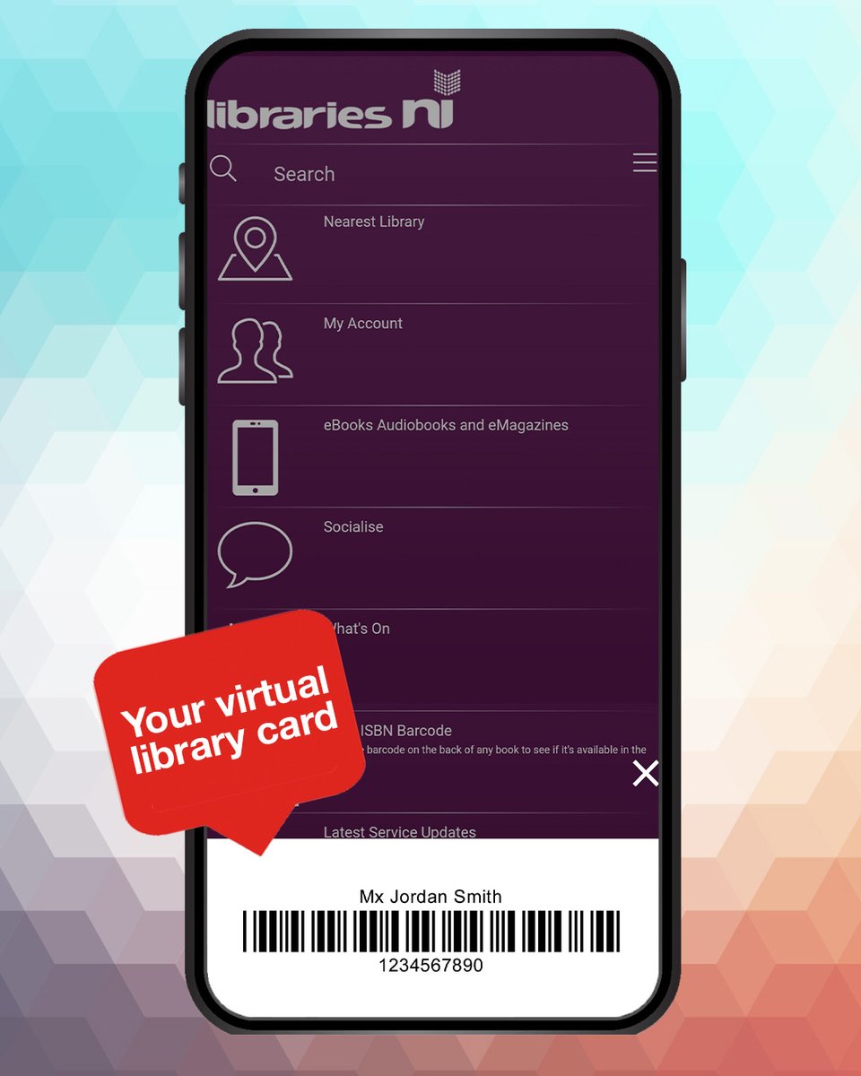 Libraries NI tweet media