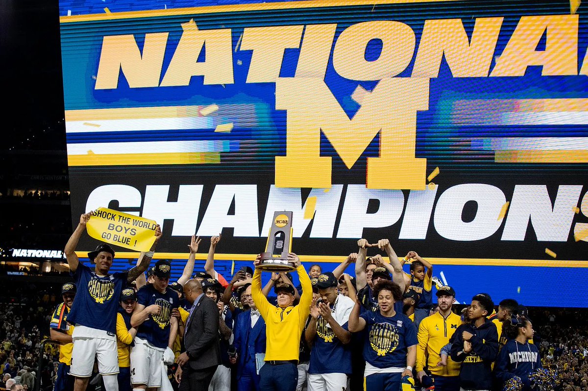 The Michigan men’s basketball team won the National Championship. This is my attempt at writing about the run, what it means going forward, the long journey to the mountaintop and much, much more.

Link below 👇