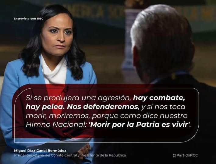 #CubaEstáFirme #YoSigoAMíPresidente #UnidosXCuba #DePieYCombatiendo #TransporteCuba <a href="/MitransCuba/">Ministerio del Transporte de Cuba</a> <a href="/E_RdgzDavila/">Eduardo Rodríguez Dávila</a>