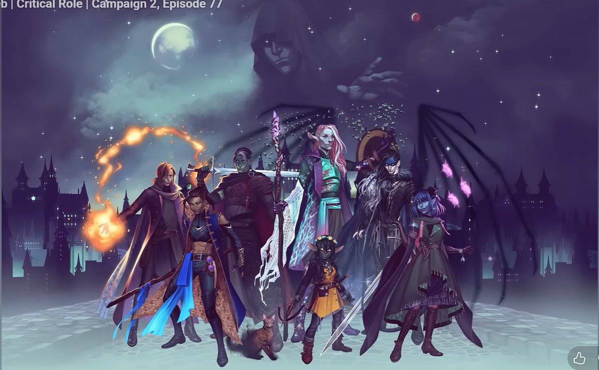 Carlisle06Art's tweet image. DOES ANYONE HAVE THIS ART IN HD THANKS
#TheMightyNein #CriticalRole