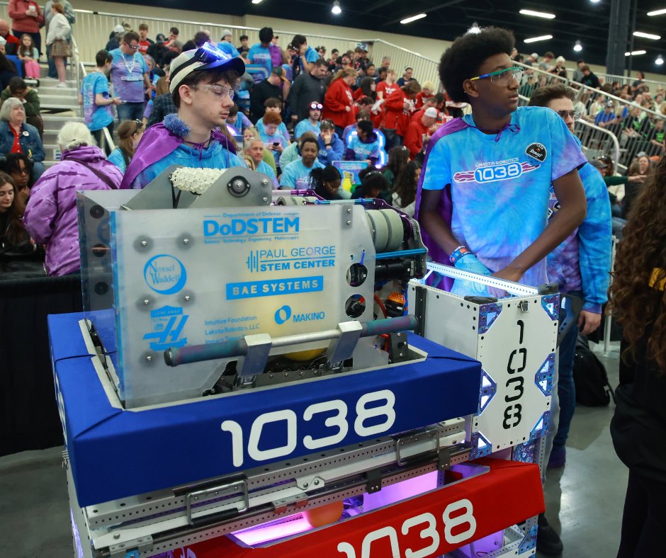 LakotaRobotics's tweet image. Big news for Lakota Robotics! 🤖🎉

We’re excited to announce that we’ve qualified for the Ohio FRC State Championship on May 16th—let’s go!

#FRC #FIRSTRobotics #STEM #MoreThanRobots #RoboticsLife #StateChampionship #lakotarobotics #omgrobots