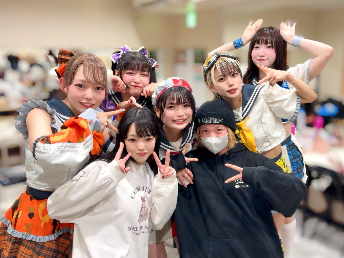 クロノ・ネコノ・ナナコ @強くてにゅーげーむ/クロちゃん妹分 4/24ソロ曲発表🔥🔥 tweet media