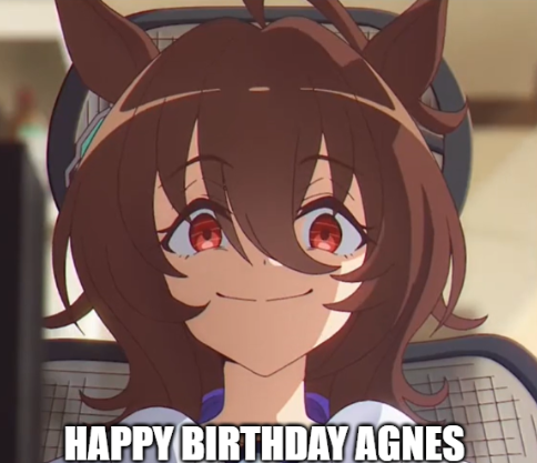 axxisja's tweet photo. happy birthday agnes!
even though i didn't draw anything this time due to busy schedule, but still i love her
happy birthday !
#Agnes #Tachyon #Umamusume #AgnesTachyonBirthday #アグネスタキオン生誕祭2026 https://t.co/LHf3xpAprc