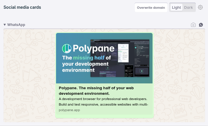 Polypane. Browser for devs who care tweet media