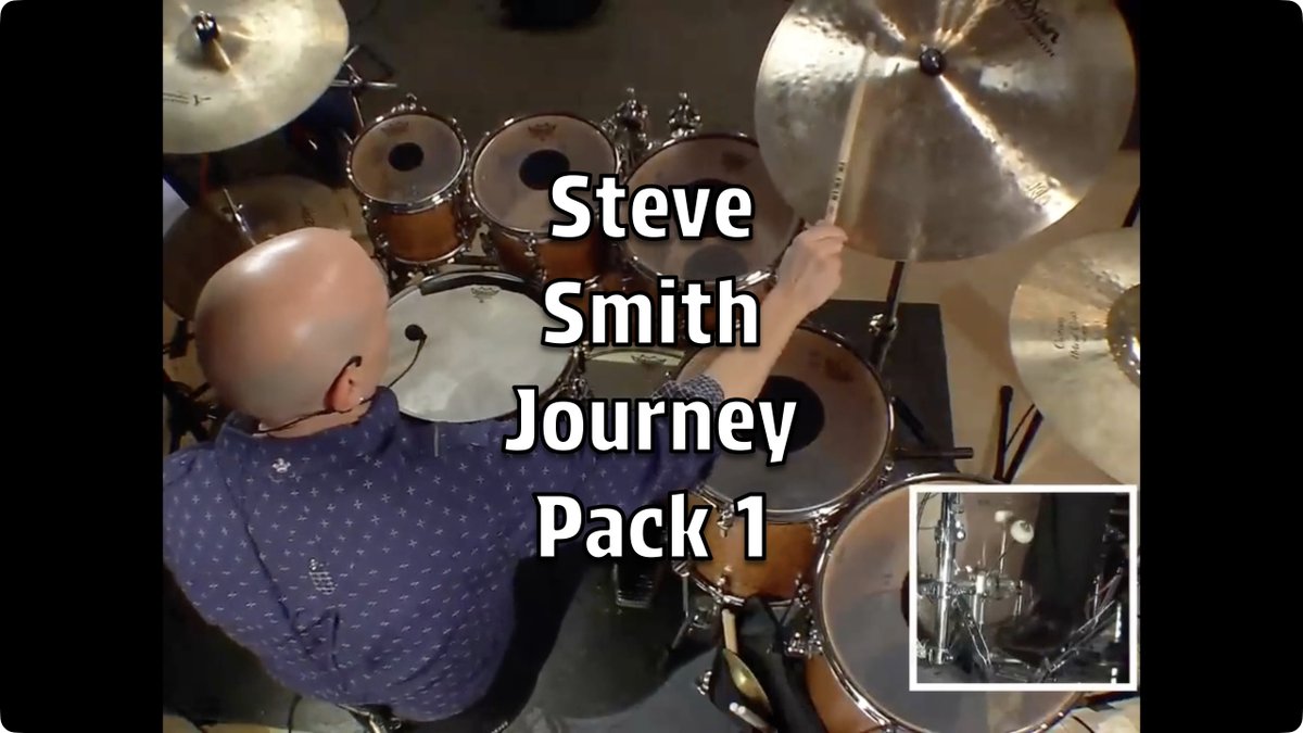 drumrapp's tweet image. Break down the grooves, fills &amp;amp; feel behind some of rock's most iconic drum tracks — with Journey's Steve Smith.

#drumset #learndrums #stevesmith #journey #hudsonmusic