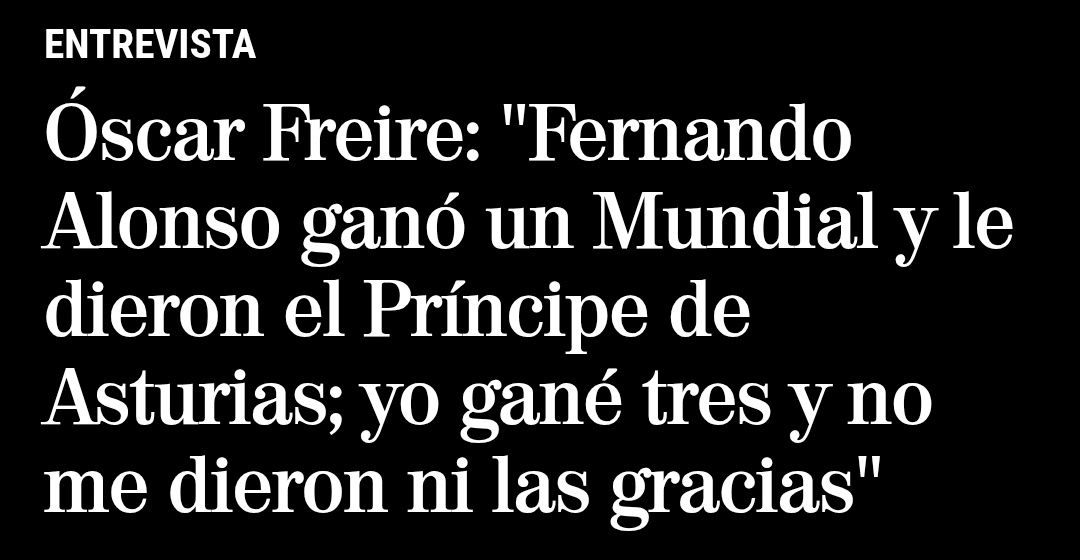 Un hombre de fiar nunca habla mal de Fernando Alonso, otro caso constatado.