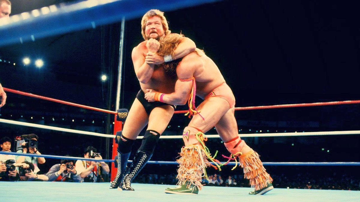 MDMTedDiBiase's tweet image. 36 years ago today!

Challenging for the #WWE Championship at The Wrestling Summit in Tokyo!

#OTD #OnThisDay #WWERaw