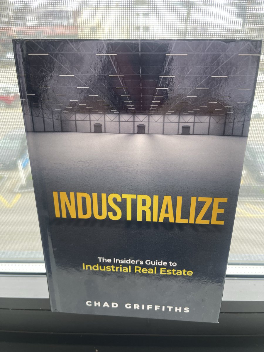 RedDomeRealty's tweet image. Just finished @ChadGriffiths’ book. Can’t recommend it enough to anyone interested in the vast nuances of Industrial Real Estate. I’ll be keeping it nearby for regular reference. 

@AffiliateNetwo8 #CRE @jonchesto