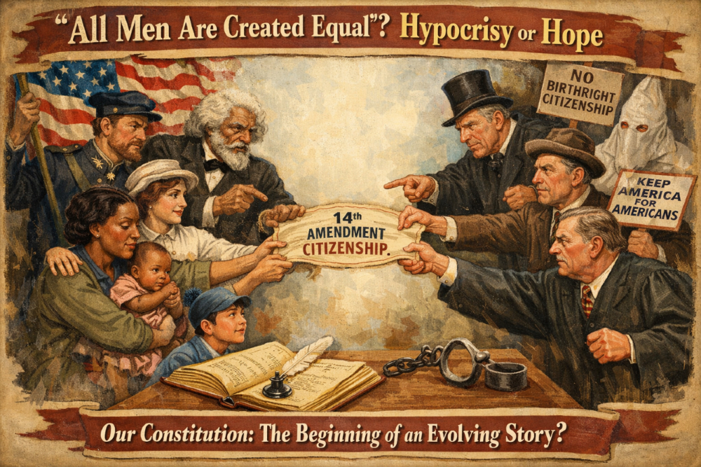 LAProgressive's tweet image. Our Constitution: The Beginning of an Evolving Story?

 laprogressive.com/hypocrisy-or-h…

Despite having presidents of both major political parties since the late 1960s, none of them has been as anti-immigrant and anti-refugee as  Trump. Walter Moss #declaration