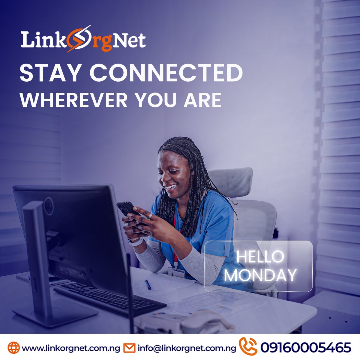 linkorgnet's tweet photo. Stay connected this new week with fast, reliable internet from LinkOrgNet.

#linkorgnet #newweek #stayconnected https://t.co/0k8VnSsfmi