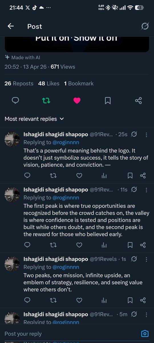 Ishagidi shagidi shapopo tweet media