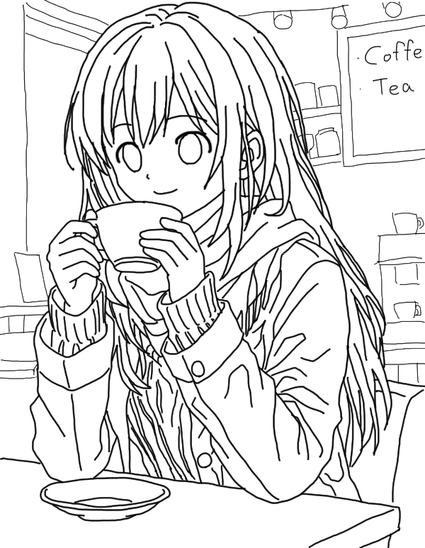 AtelierClutch's tweet image. This drawing depicts a girl enjoying a cup of coffee inside a coffee shop. I created it to commemorate Coffee Shop Day in Japan, which dates back to April 13, 1888, when the country’s first coffee shop opened.
#roughsketch #drawing #coffeeshop