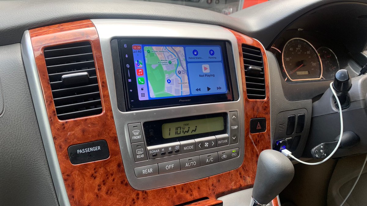 dynamic_audio's tweet photo. Pioneer SPH-DA77DAB 6.8" CarPlay stereo Installed in Toyota Alphard 2002 model.

@ToyotaUK @Connects2 @PioneerUK https://t.co/zLOBfUk4Kh