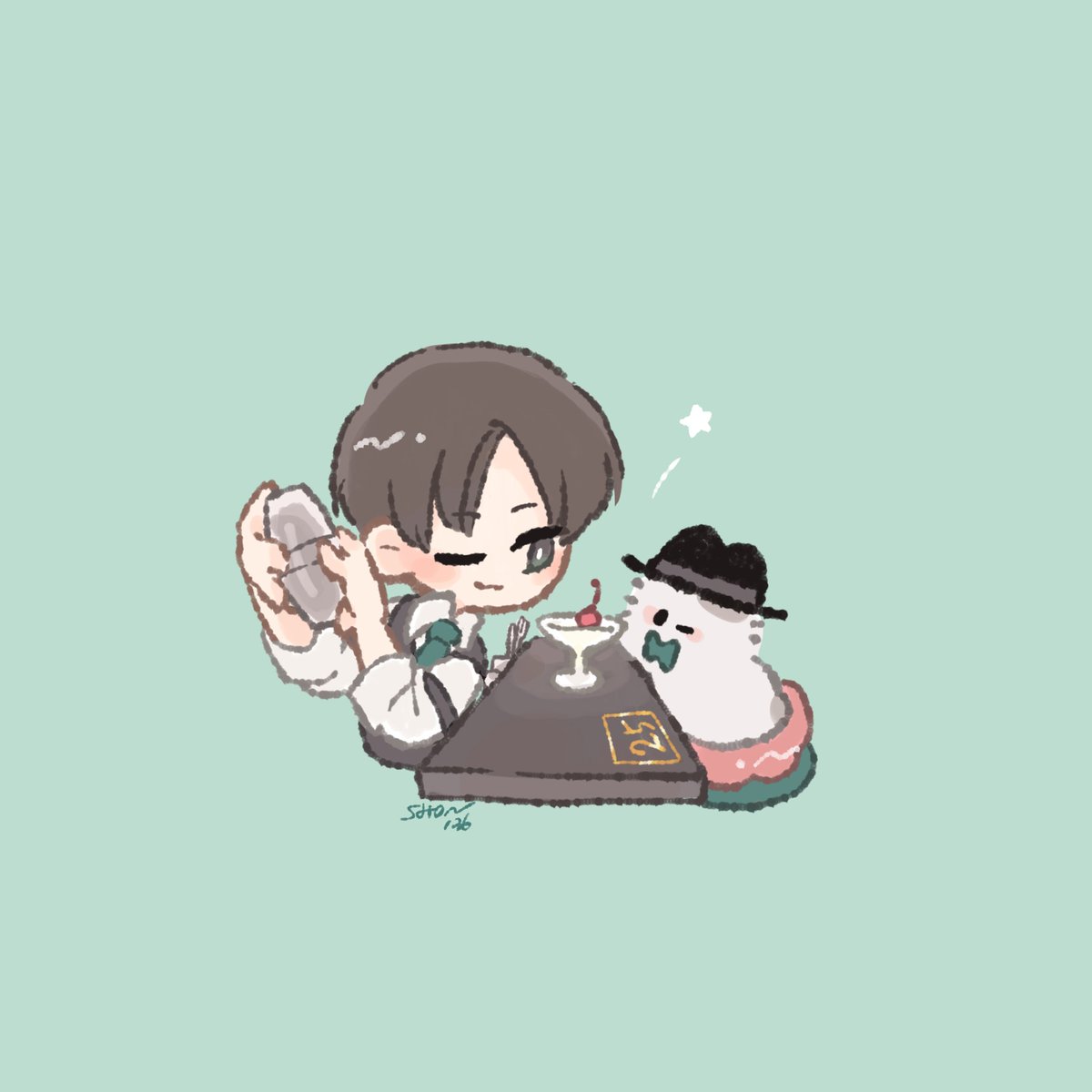 誕生日だーーー このイラスト実は誕生日記念で依頼したもので