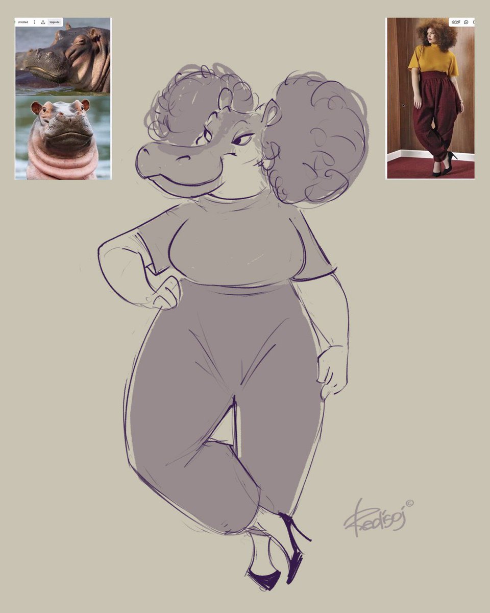 RedisojArt's tweet image. А вот и последняя парочка! Оба нравятся ) #sketch #animal #furry