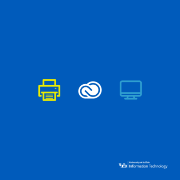 ubinfotech's tweet photo. Finals are around the corner! 🎓📚 Need a place to work? UB's computing sites have computers (including iMacs with Adobe Creative Cloud), widescreen monitors, printers, and more. 💻📷🖨 #UBuffalo https://t.co/3ZVpMYBV6n https://t.co/V4htfPb45I