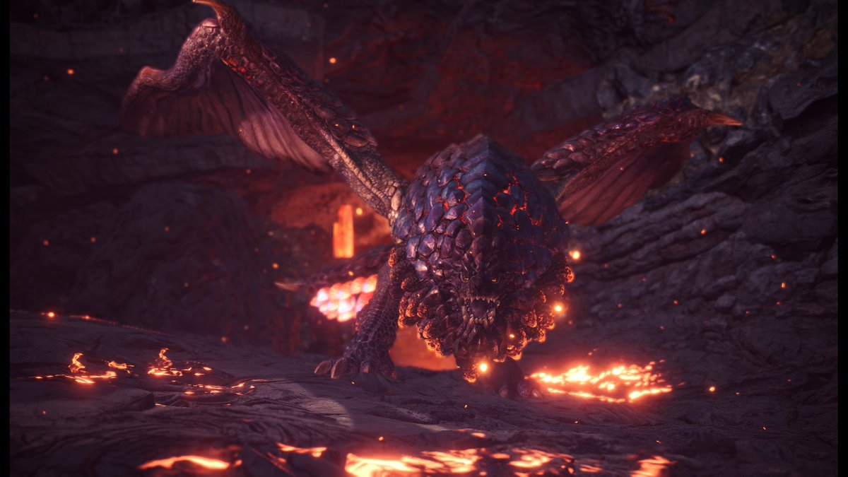 SongbirdN7's tweet image. Realizing that Bagelgoose's head is built like a sugar apple and he's a lot less scary now LOL #MonsterHunterWorld