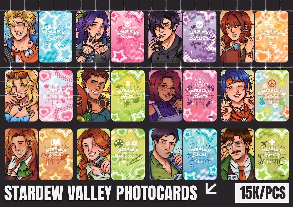 Hello, I've decided to open a short pre-order for my Stardew Valley photocards! 🌻🌻
-
The form is currently open for local 🇮🇩!
The goods are available for comifuro22 pick up and mail ^^)
-
*po closes on Wednesday, 15th April 2026
🔗 forms.gle/8yz7NZLNe2uoVS…
-
#comifuro22 #cf22