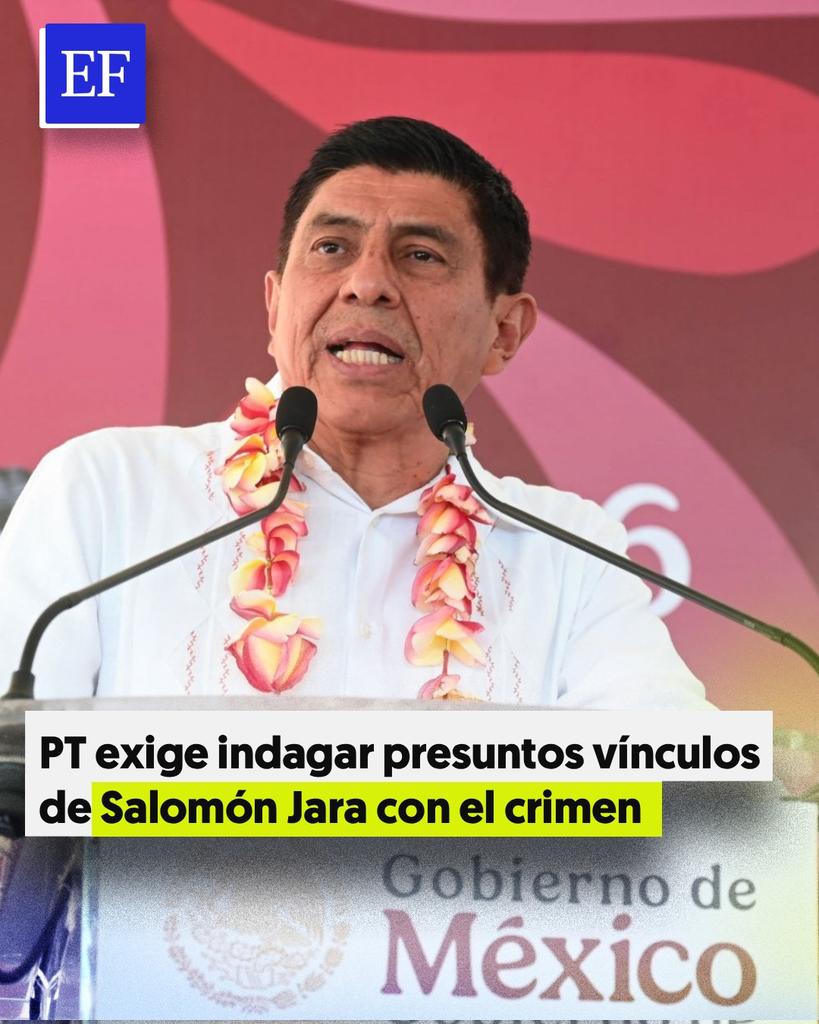 ElFinanciero_Mx's tweet photo. 📢 “Claudia Sheinbaum no debe exponer su gobierno por defender al narcogobernador de Oaxaca, que tanto ha dañado al movimiento de la ‘Cuarta Transformación’”, apuntó Benjamín Robles Montoya, integrante de la dirigencia nacional colectiva del PT

https://t.co/UADdMesb3d https://t.co/3V3Sdo8GkB