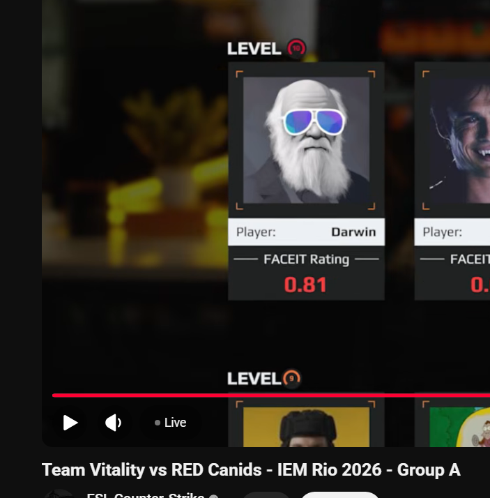 FACEIT Darwin tweet media