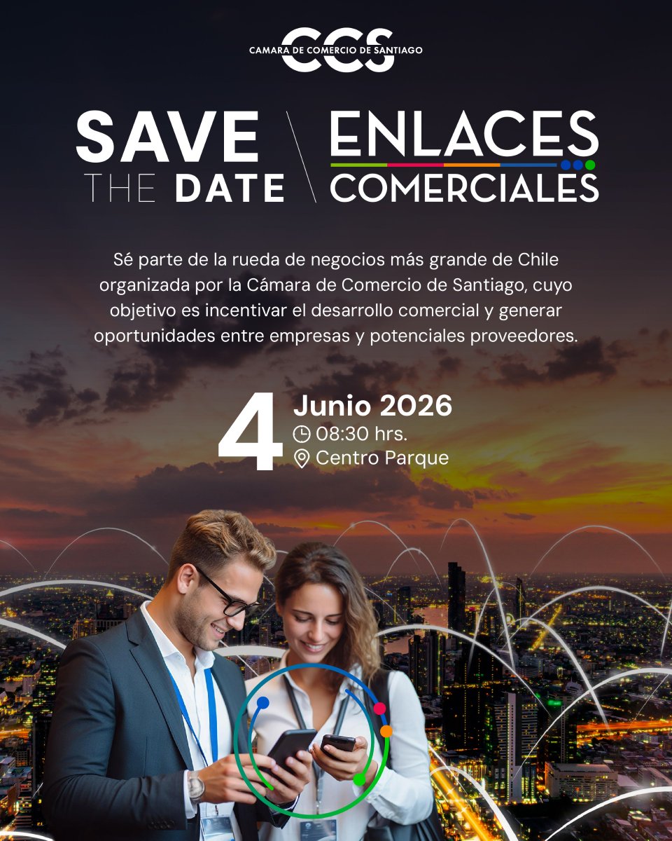 Cámara de Comercio de Santiago (CCS) tweet media