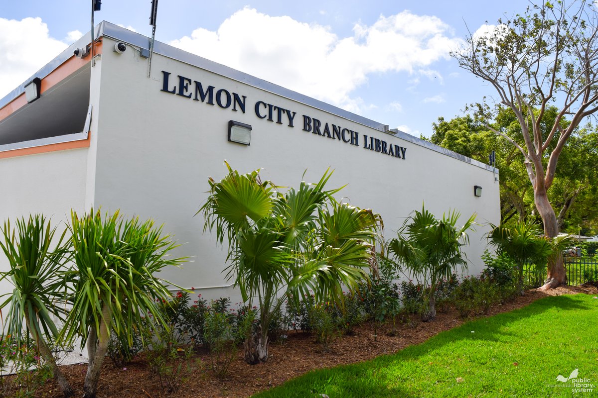 MDPLS's tweet photo. Welcome back! The newly renovated Lemon City Branch Library has reopened. We can’t wait for you to visit and explore the beautifully refreshed space! https://t.co/pbkxjNQw0U https://t.co/pnpx7utHXN