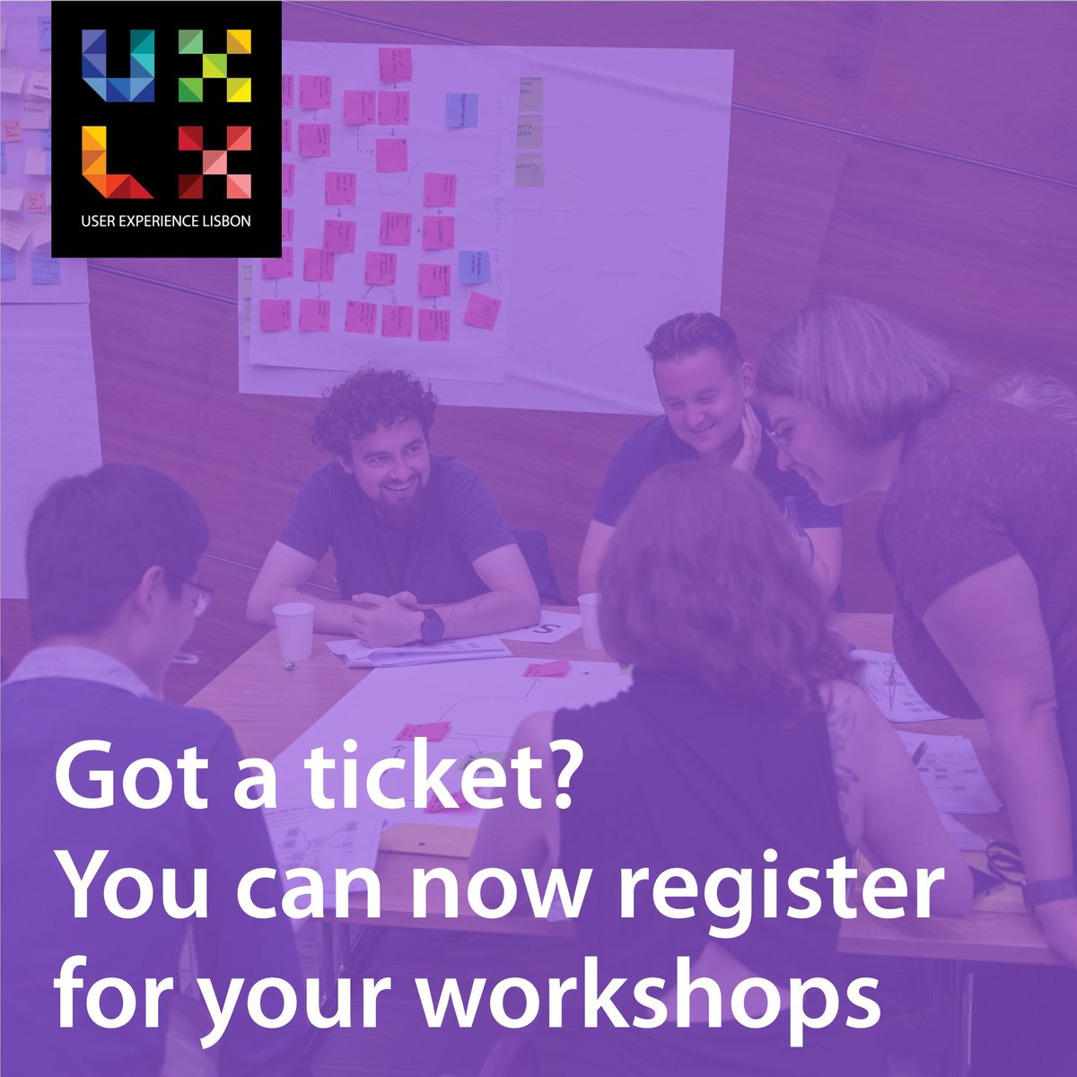 uxlx's tweet photo. Ready to plan your UXLx experience? Workshop registration is now open.
Head to your ticket e-mail to find the link to register and secure your spot.
Remember: seats are limited and assigned on a first-come, first-served basis.
See you soon! ๐
#uxconference #uxtraining https://t.co/IEGxODbUf7
