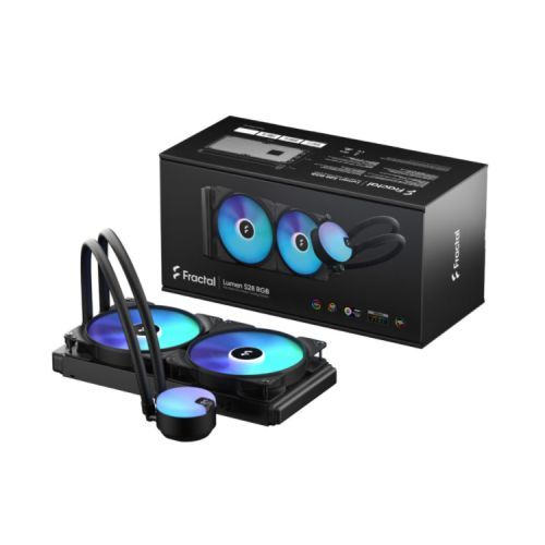 FutureTrekStore's tweet image. Fractal Design Lumen S28 280mm ARGB Liquid CPU Cooler, ARGB Pump, 2x Aspect 14 RGB PWM Fans futuretrekstore.com/fractal-design… #cpucooler #cpu #gaming #pcgaming #pc #pcbuild #cpucooling