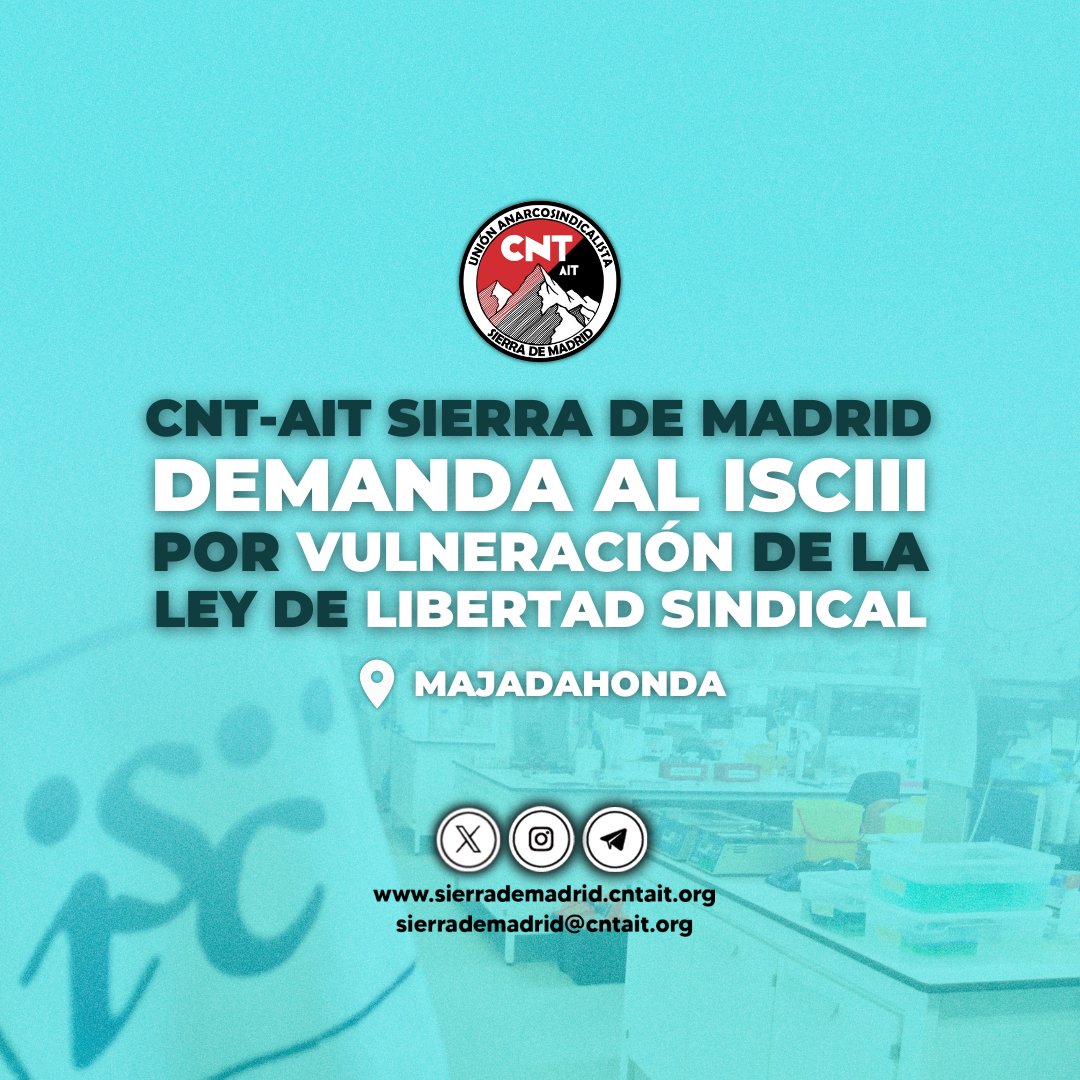CNT AIT Sierra de Madrid tweet media