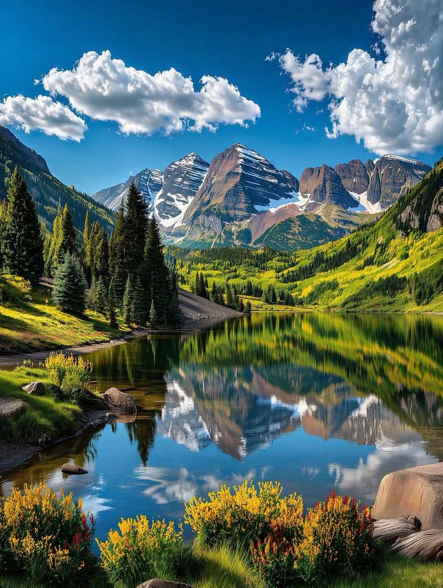 Maroon Bells in Colorado 😍