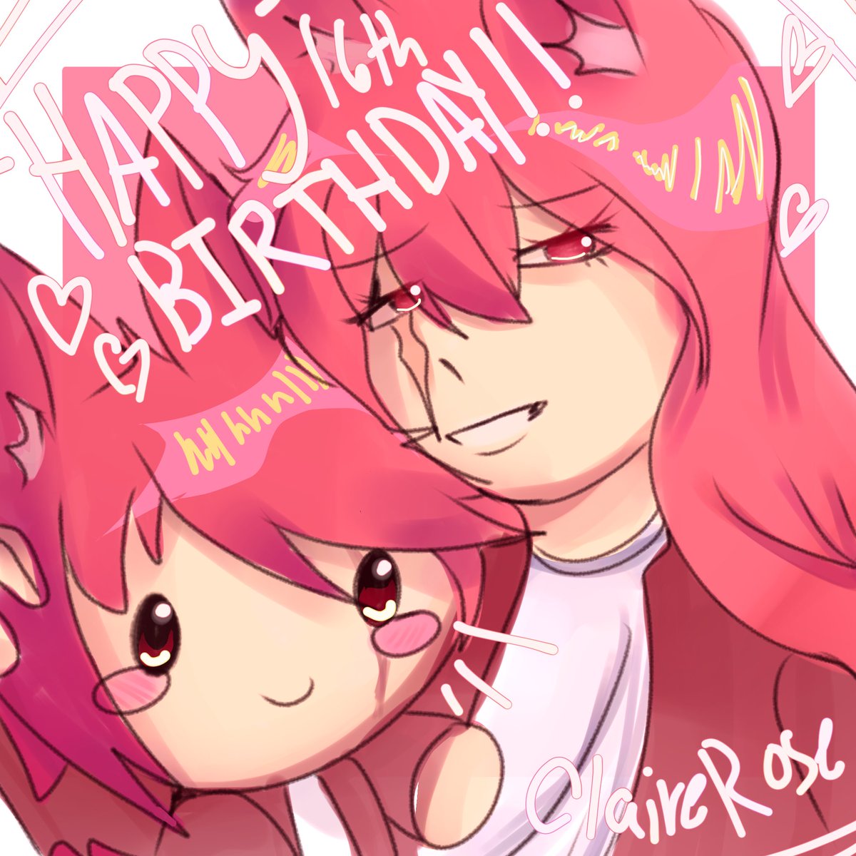 Happy birthday to me 🩷 

Just turned 16th >:D