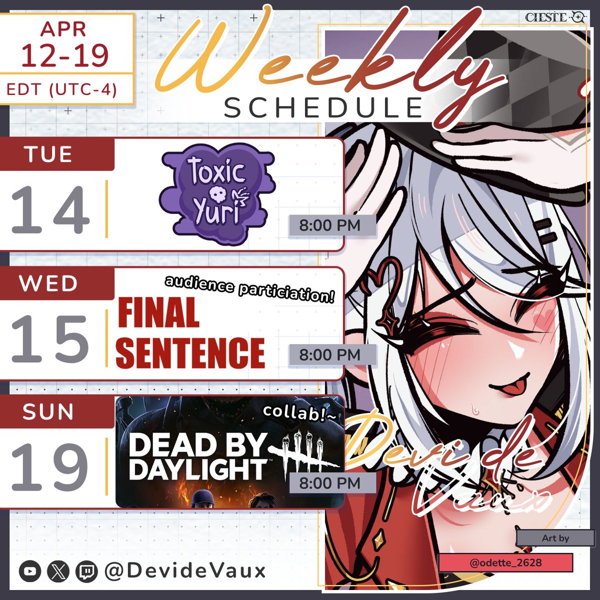 Devi de Vaux 🎪🎟️ | CIESTE tweet media