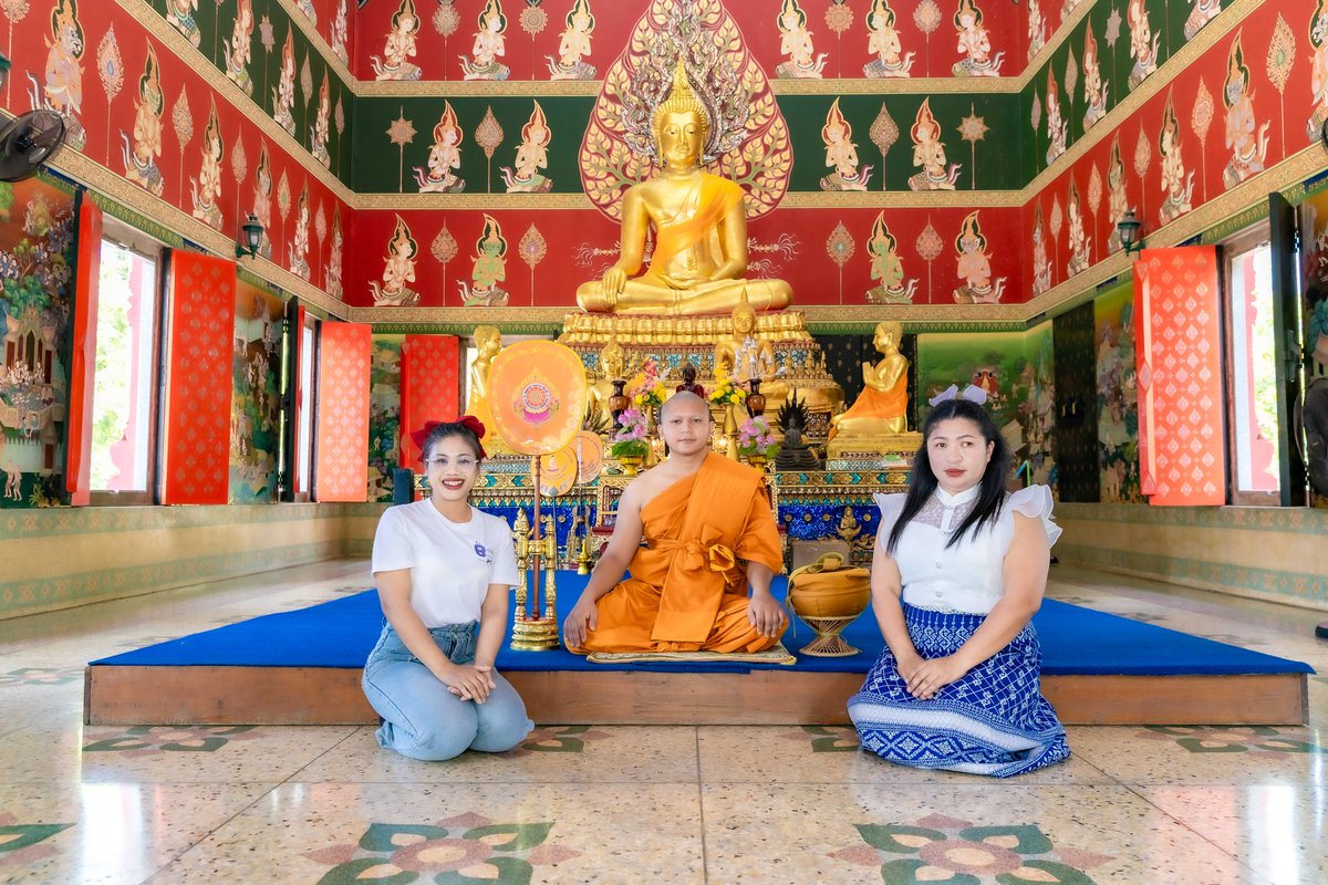 สุขใดไหนเท่าการได้บวชลูกชายได้เป็นแม่พระแล้วน้า