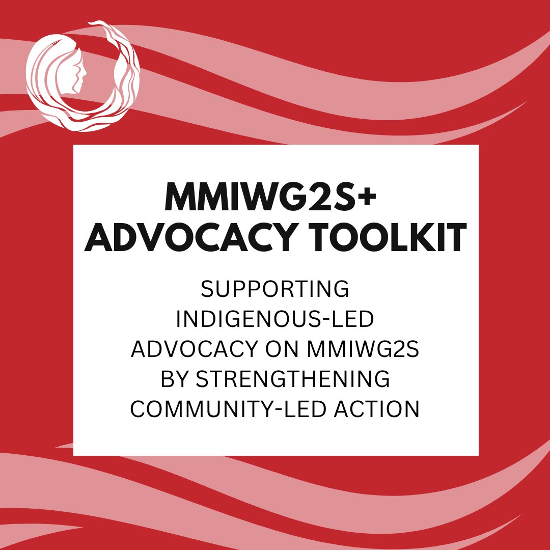 NWAC_CA's tweet image. NWAC MMIWG2S+ Advocacy Toolkit
This toolkit is meant to support Indigenous-led advocacy and community-led action on MMIWG2S+.

Available in English &amp;amp; French
Access: 
nwac-afac.ca/assets-documen…
nwac-afac.ca/assets-documen…

#MMIWG2S #IndigenousLed #Community #Action #NWAC