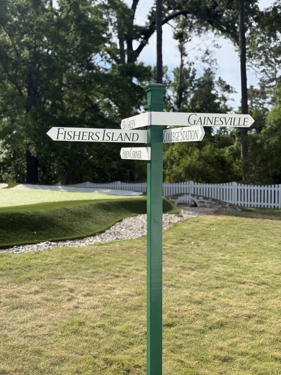 chompchomp15's tweet image. Hate leaving this place but it sure does make coming back even more special. 

#themasters