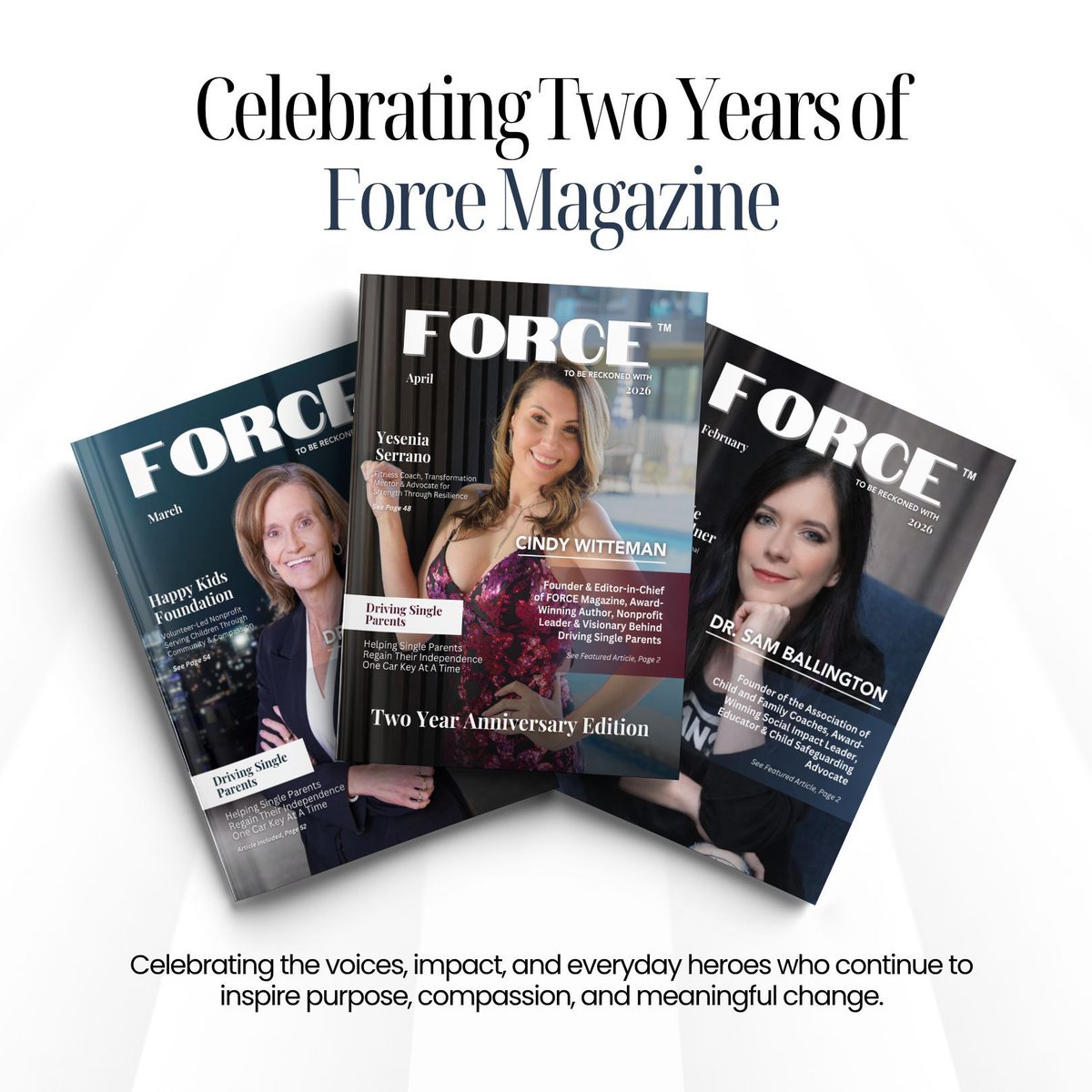 Happy 2-year anniversary to FORCE Magazine. ✨
We’re proud to be part of this journey and excited for what’s ahead.

Happy 2-year anniversary to FORCE Magazine. ✨

Explore the latest issue:
Digital: a.co/d/0ftUIoQz
Print: a.co/d/0bjcHDev

#ForceMagazine