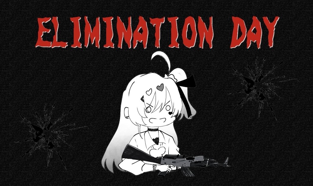 🚨ELIMINATION DAY🚨
En este hilo se subiran los eliminados de la dinamica grupal de 100 kanojo fans. Sigamos el dia dia de los caídos 🕊
