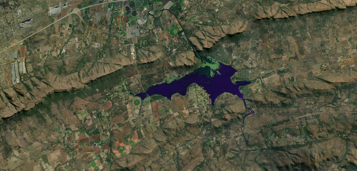 DEarthAfrica's tweet image. The DE Africa Water Quality Monitoring Service does not just track where water is , it asks what condition it's in. Temperature, algal blooms, turbidity &amp;amp; more across Africa's lakes, dams &amp;amp; reservoirs.  
Explore : digitalearthafrica.org/en_za/water-qu…

#WQMS #OpenData #EarthObservation