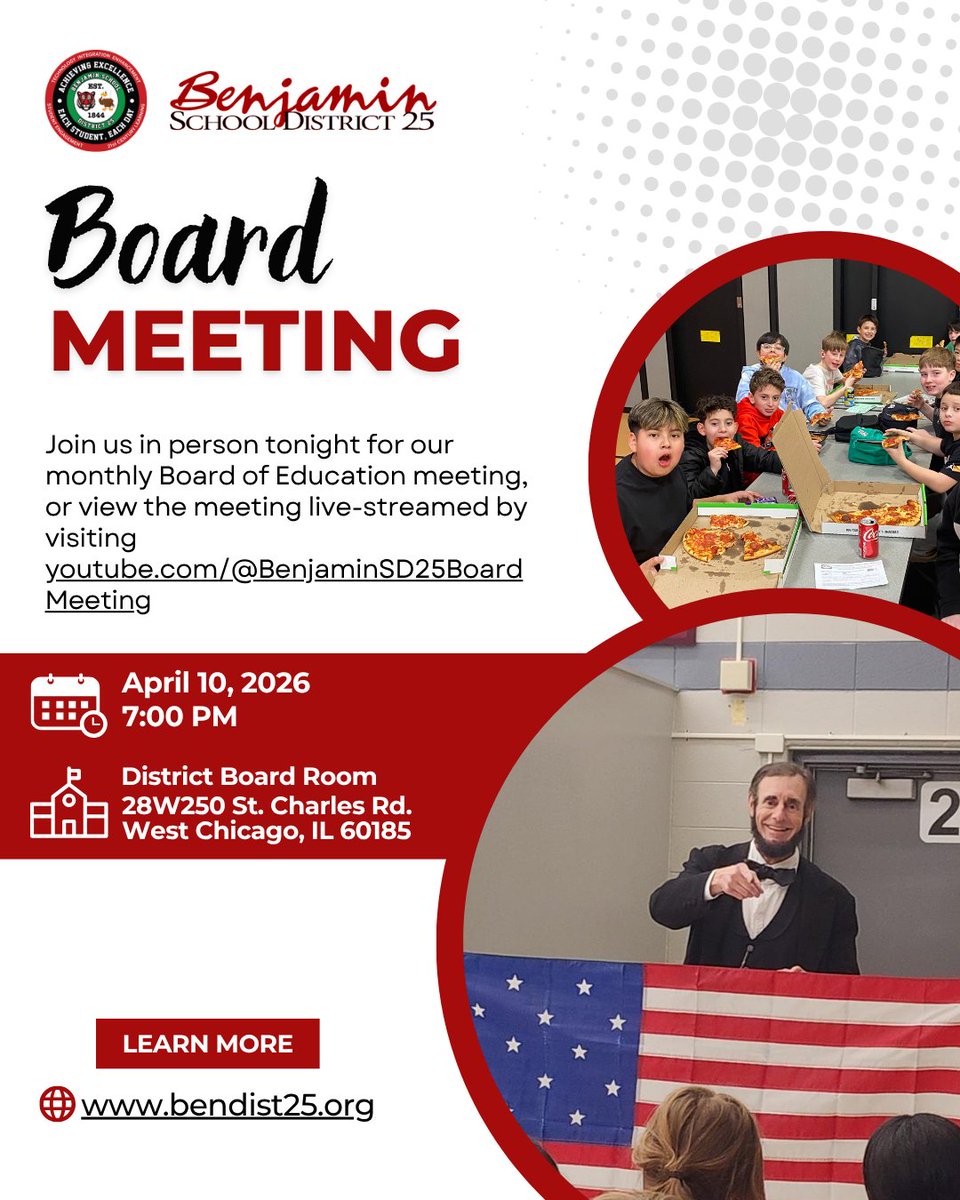 Benjamin District 25 tweet media