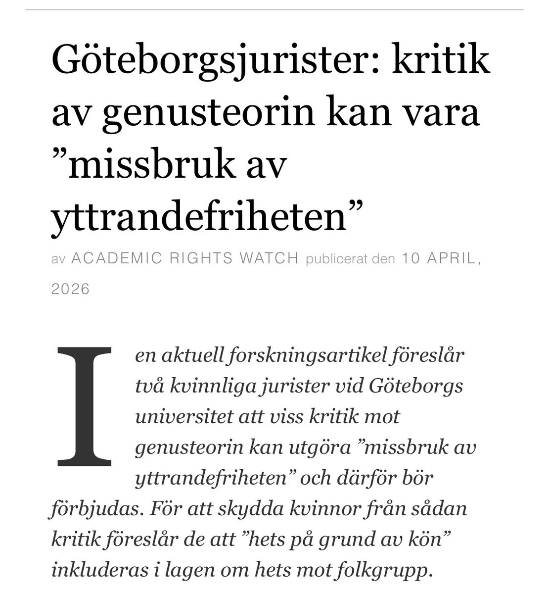 TomasGradin's tweet photo. Milda makter vilken enfald. https://t.co/VA20HahNeZ