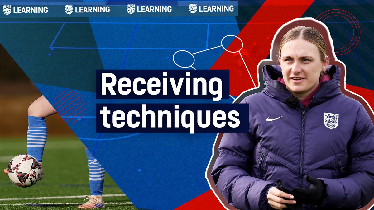 EnglandLearning's tweet photo. Week one of our new six-week session programme is here 🤩
 
For the next six weeks, our focus is going to be on developing players’ receiving and finishing skills to help create goals.
 
Check out our week one article, exploring receiving techniques.