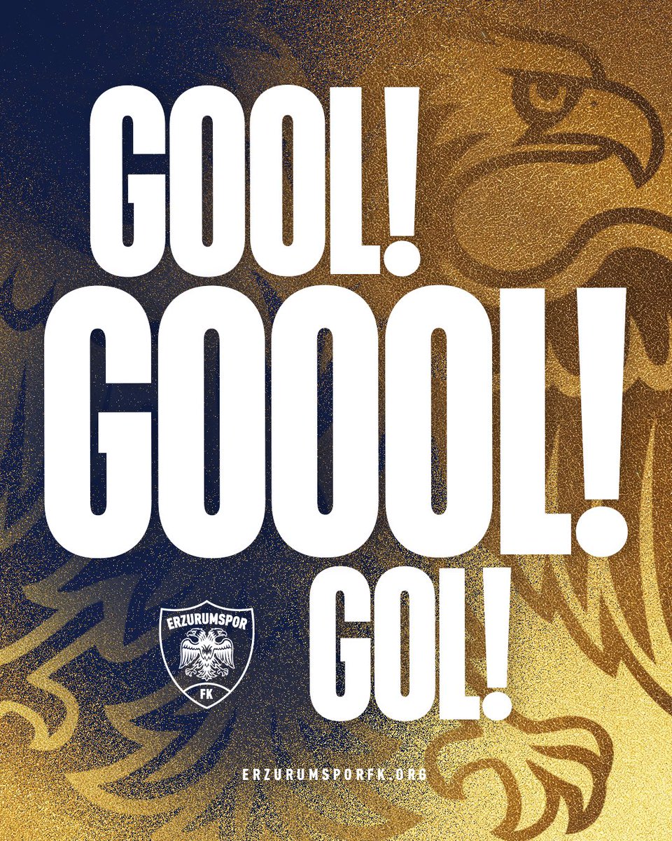 Erzurumspor's tweet image. 6’ GOOOOOOOOOOOOOOOOOLLL!

GOOOOOOOOOOOOOOOLL!

GOOOOOOOOOOOOOOL! 

#ERZvBOL | 1-0