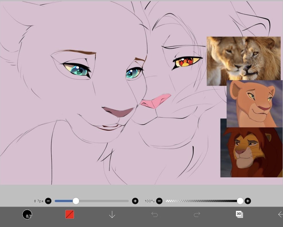 kignicute's tweet image. He looks at her so tenderly ! 

#TLK #kigni #disney