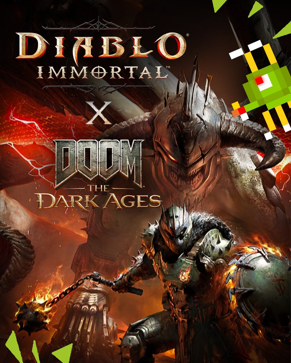 Com_Raven's tweet image. Endlich können wir es verraten: Auf der CAGGTUS in Leipzig wird es dieses Wochenende zum ersten Mal einen gemeinsamen Stand von Bethesda und Blizzard geben, an dem wir nicht nur die #Diablo Immortal x #DOOM: The Dark Ages Collab feiern, sondern auch 30 Jahre Dämonen schlachten!